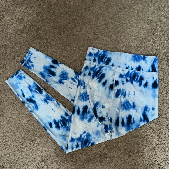 GUC Terez Tie Dye Leggings Small - Picture 5 of 7